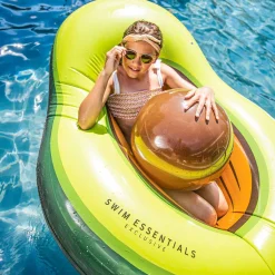 Zwemring Avocado met Bal, 175cm-Swim Essentials Discount