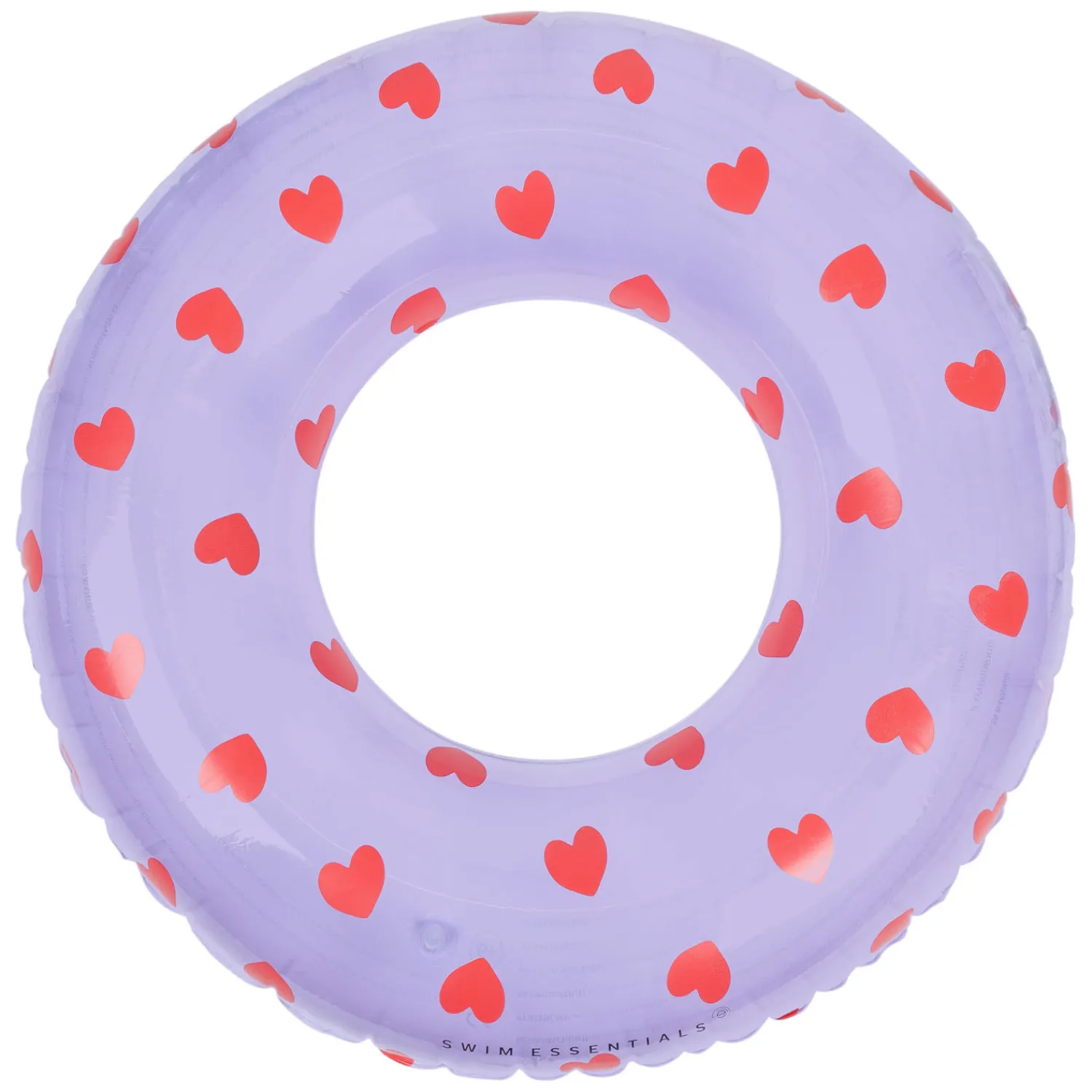 Swim Essentials Zwemring Hart Lila, 90cm New