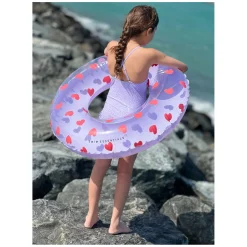 Swim Essentials Zwemring Hart Lila, 90cm New