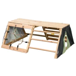 SwingKing Houten Speeltoestel Charlie Groen - Zonder Glijbaan Hot