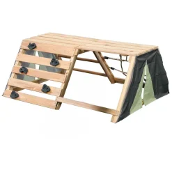 SwingKing Houten Speeltoestel Charlie Groen - Zonder Glijbaan Hot