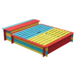 SwingKing Houten Zandbak Gekleurd - Jade Online