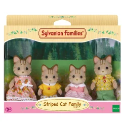 5180 Familie Gestreepte Kat-Sylvanian Families Discount