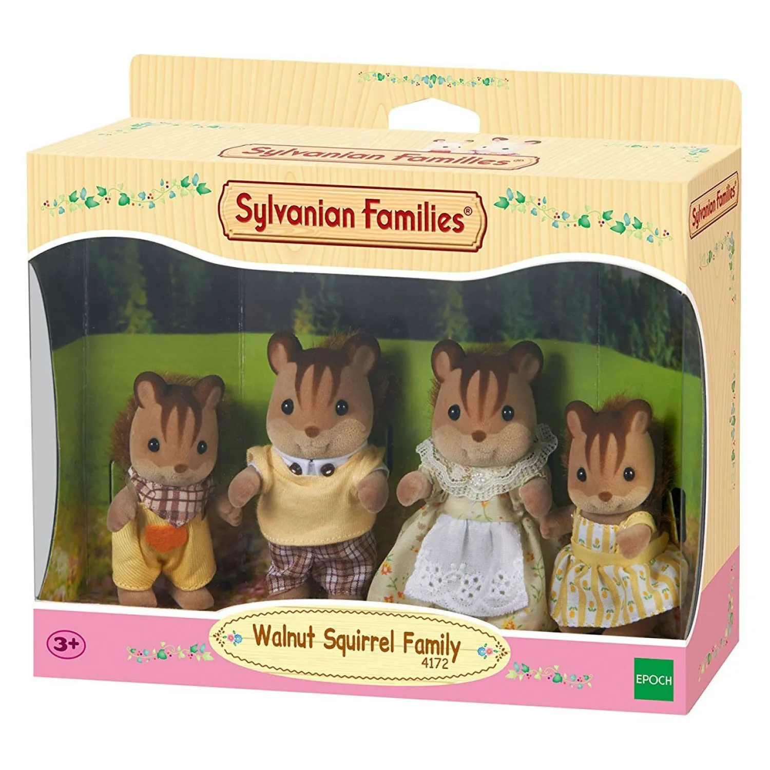 4172 Familie Walnoot eekhoorn-Sylvanian Families Hot