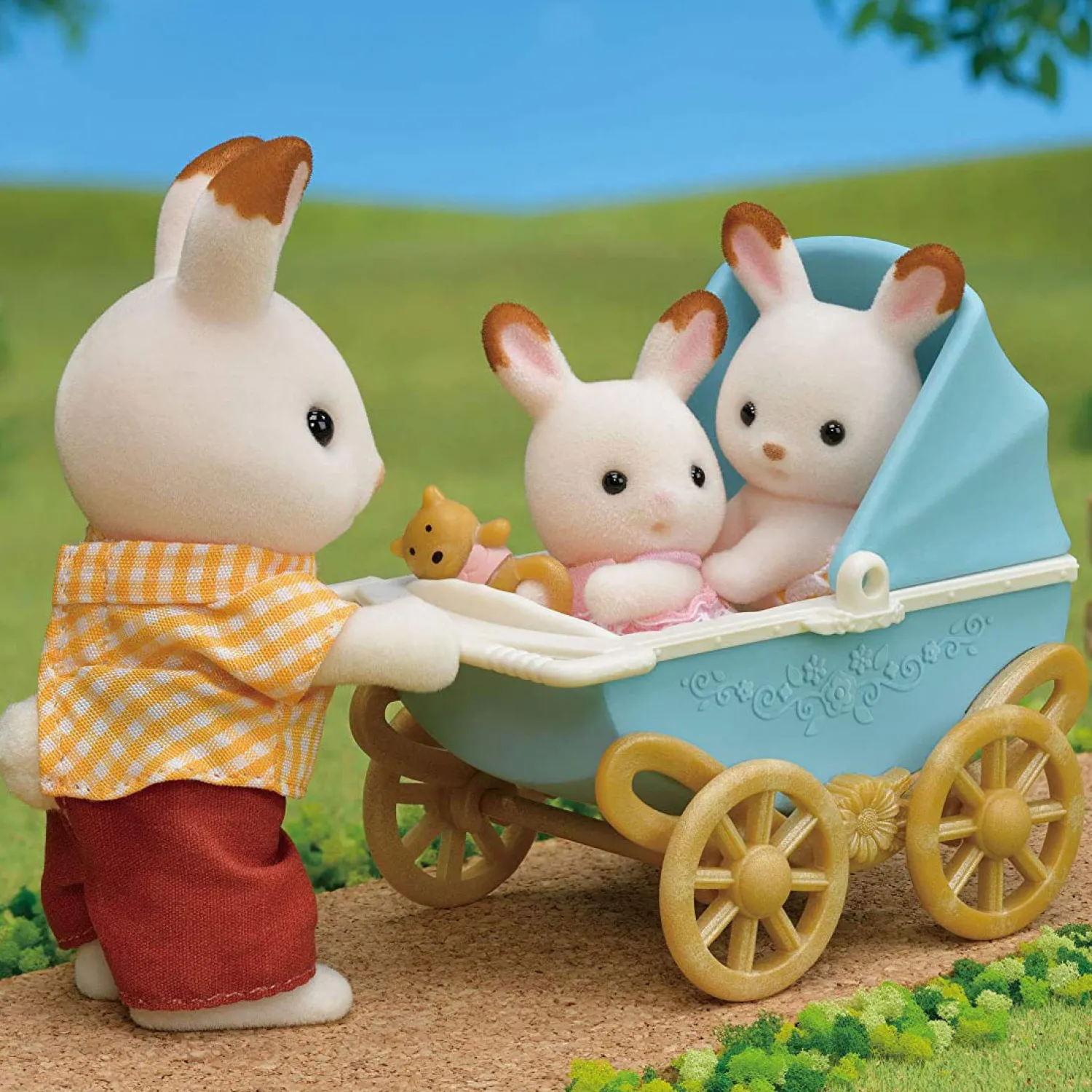 5432 Set Tweeling Chocoladekonijn>Sylvanian Families Clearance