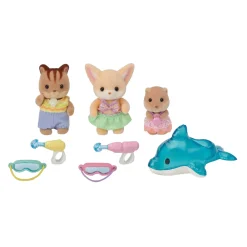 Sylvanian Families 5749 Trio Peutervriendjes - Zwembad Fun Sale