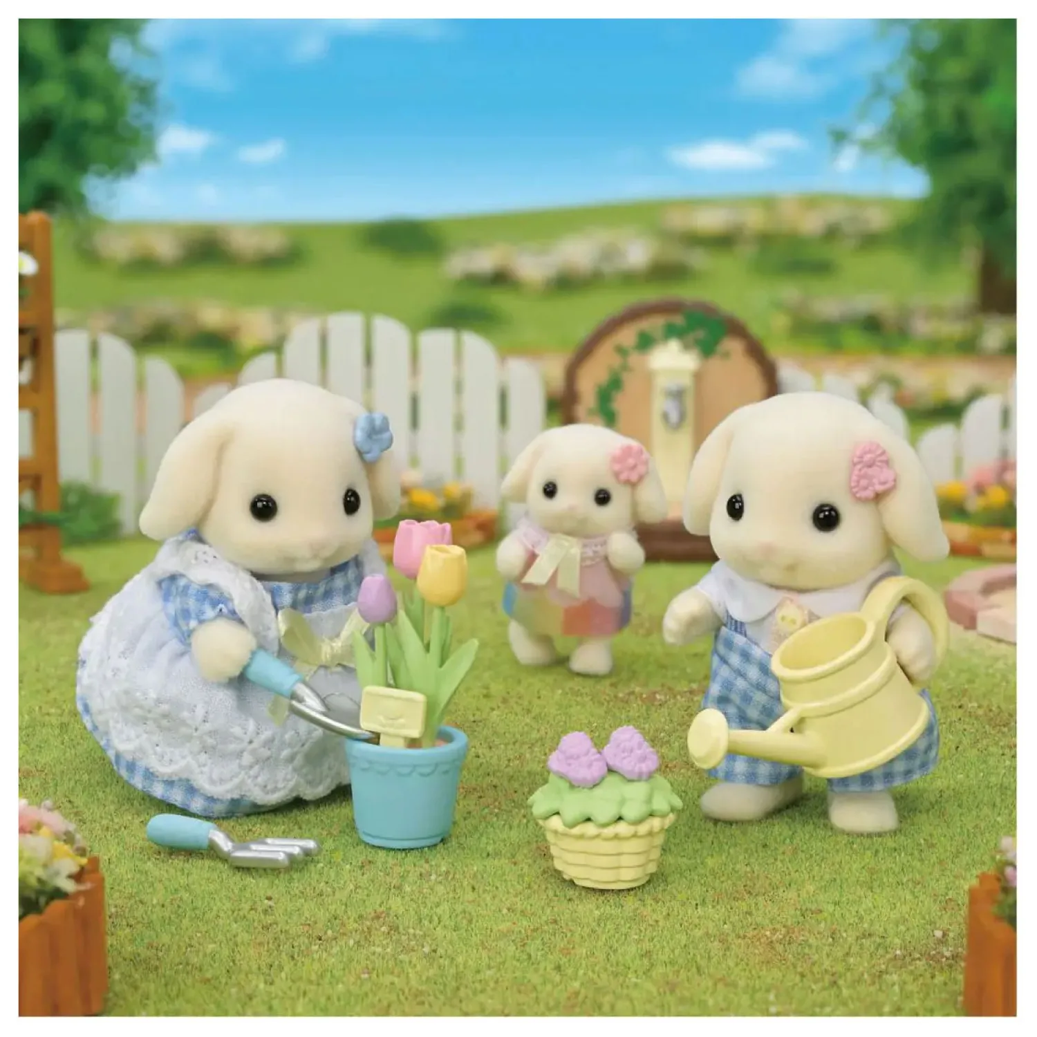 5736 Tuinierenset- Bloemen Hangoorkonijn Broer en Zus>Sylvanian Families Discount