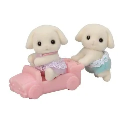 5737 Tweeling Bloemen Hangoor Konijn-Sylvanian Families Sale