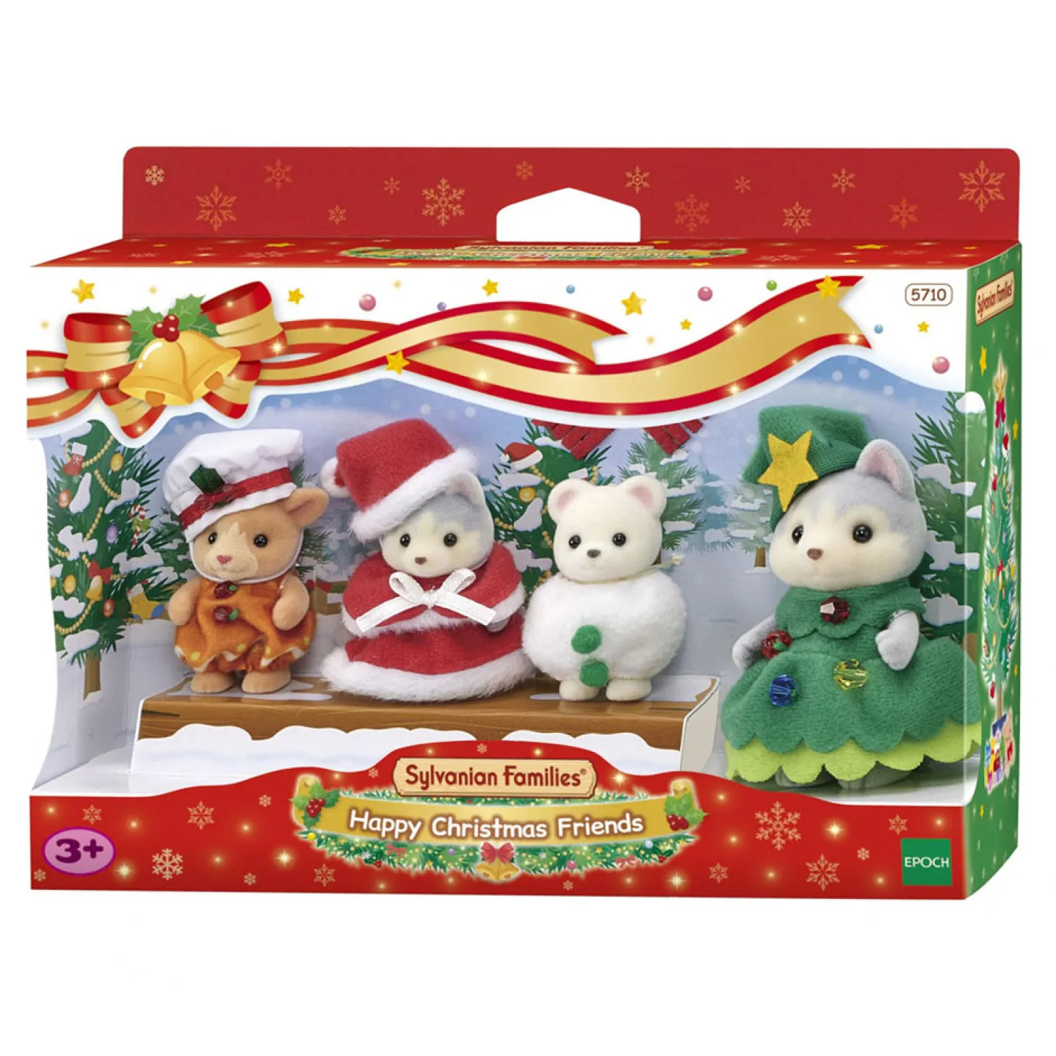 5710 Vrolijke Kerstvrienden>Sylvanian Families Hot