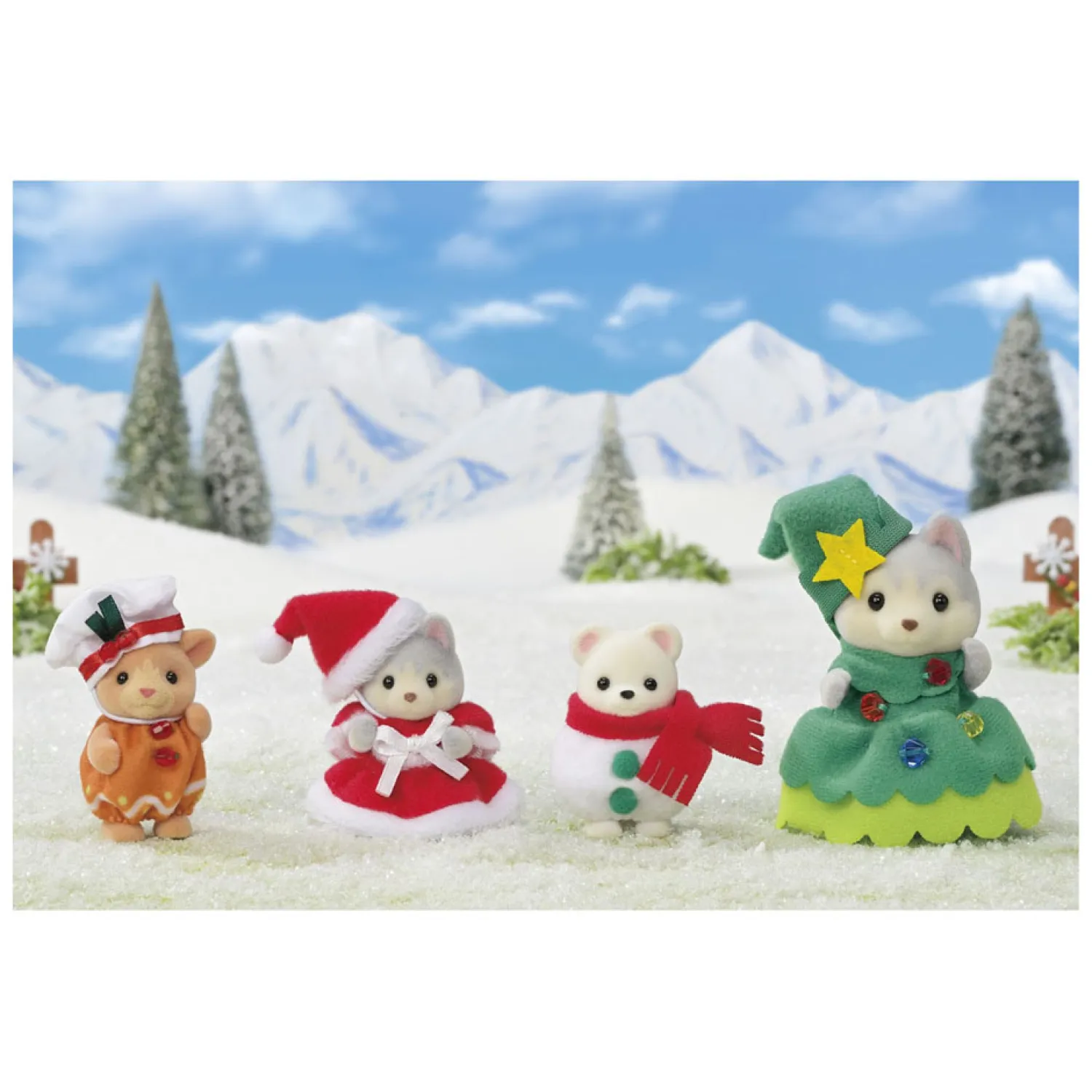 5710 Vrolijke Kerstvrienden>Sylvanian Families Hot