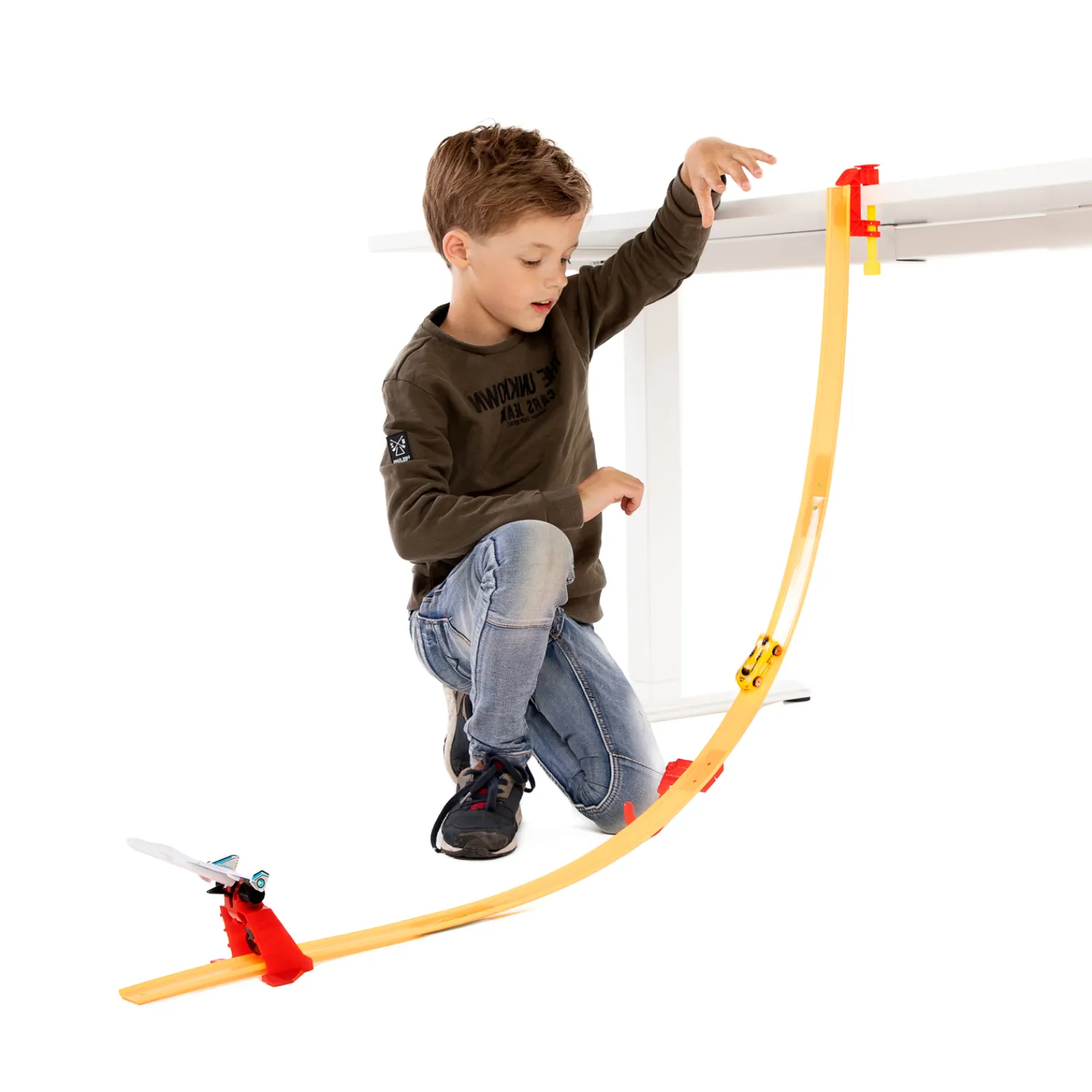 Tafel Lanceerbaan met Vliegtuig- Clearance