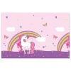 Tafelkleed Eenhoorn Regenboog Kleuren, 120x180cm>Globos Online