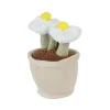Take Me Home Knuffel Plant Pluche - Witte Pot Gele Bloemen> Clearance