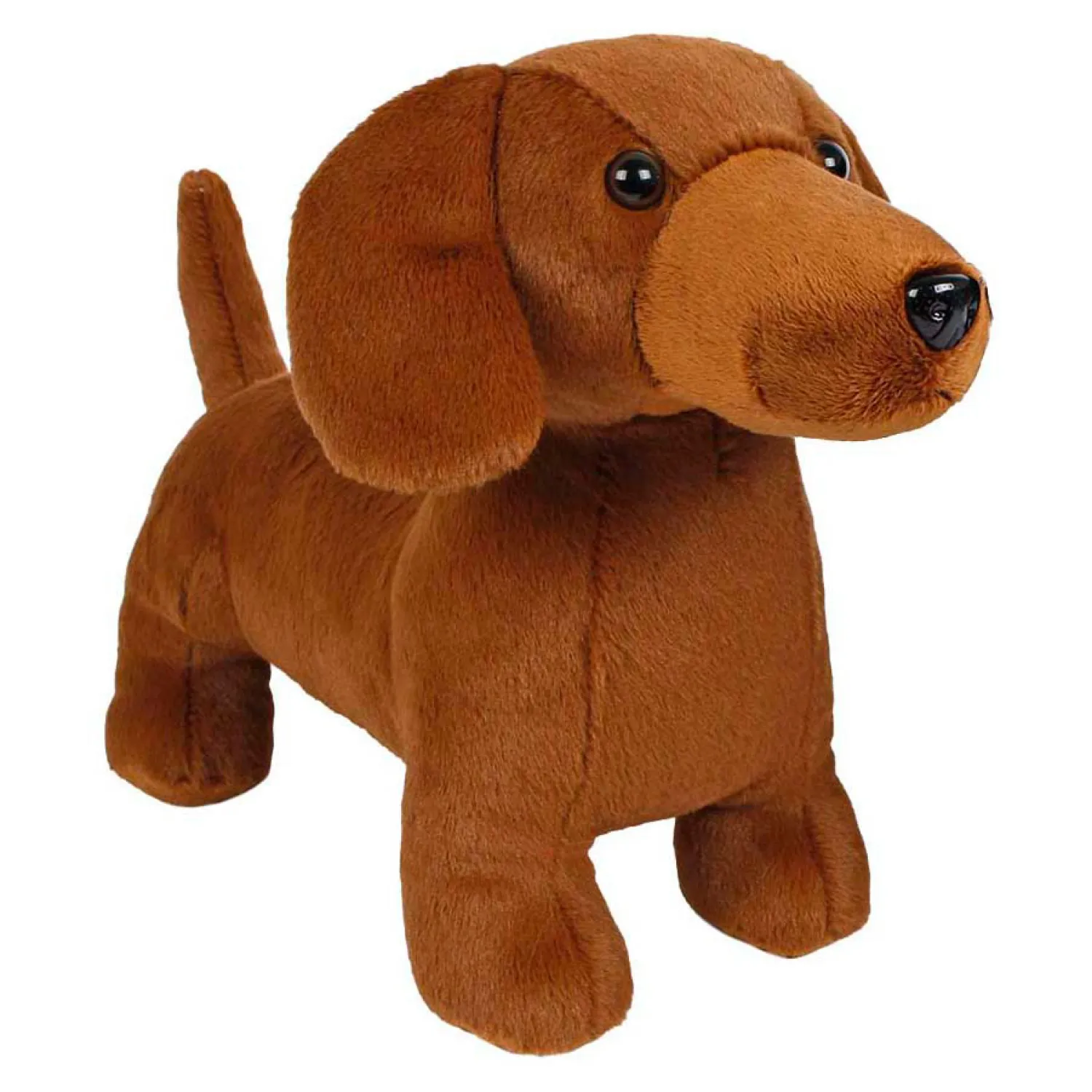 Knuffel Pluche - Teckel Lichtbruin, 33cm-Take Me Home Best