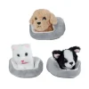 Take Me Home Knuffel Pluche - Hond of Poes in Mand, 12cm Outlet