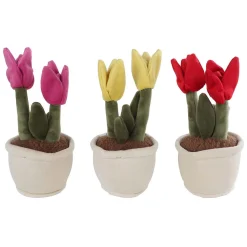 Tulp Plant Knuffel Pluche, 27cm-Take Me Home Sale