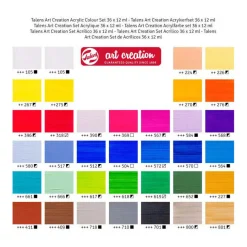 Art Creation Acrylverf Set, 36x12ml-Talens Outlet