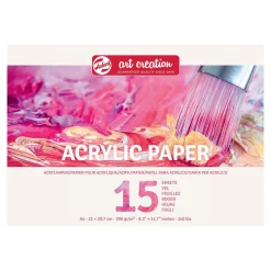 Art Creation Acrylpapier A4 290 G 15 Vellen-Talens Best