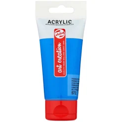 Art Creation Acrylverf Tube 75ml Primaircyaan 572-Talens Outlet