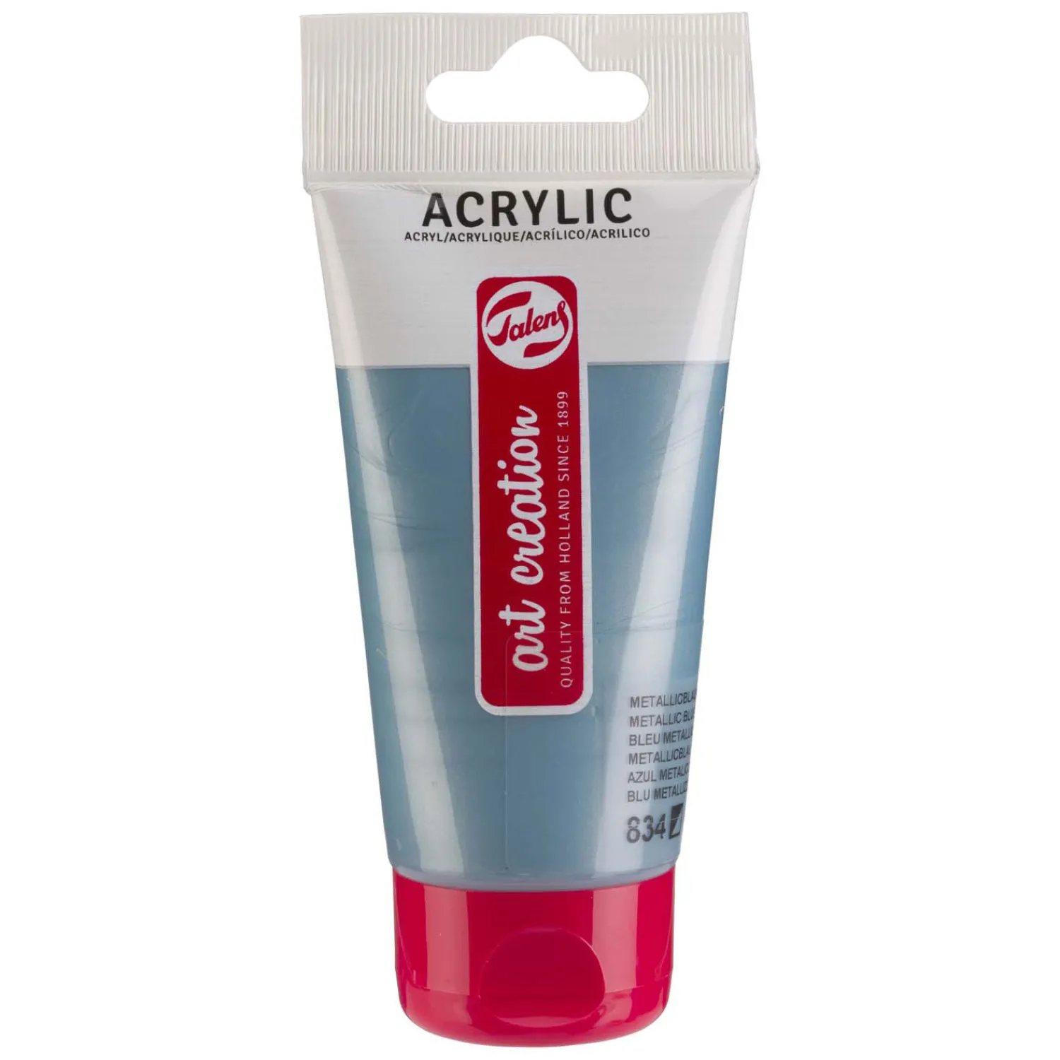 Art Creation Acrylverf Tube 75ml metallicblauw 834>Talens Hot