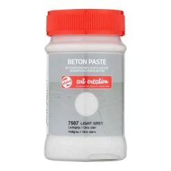 Art Creation Beton Pasta Pot 100ml Lichtgrijs 7507-Talens Best