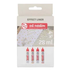 Art Creation Effektliner Set 4x28ml Standaardparel>Talens Clearance