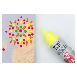 Art Creation Effektliner Set 4x28ml Neon-Talens Hot