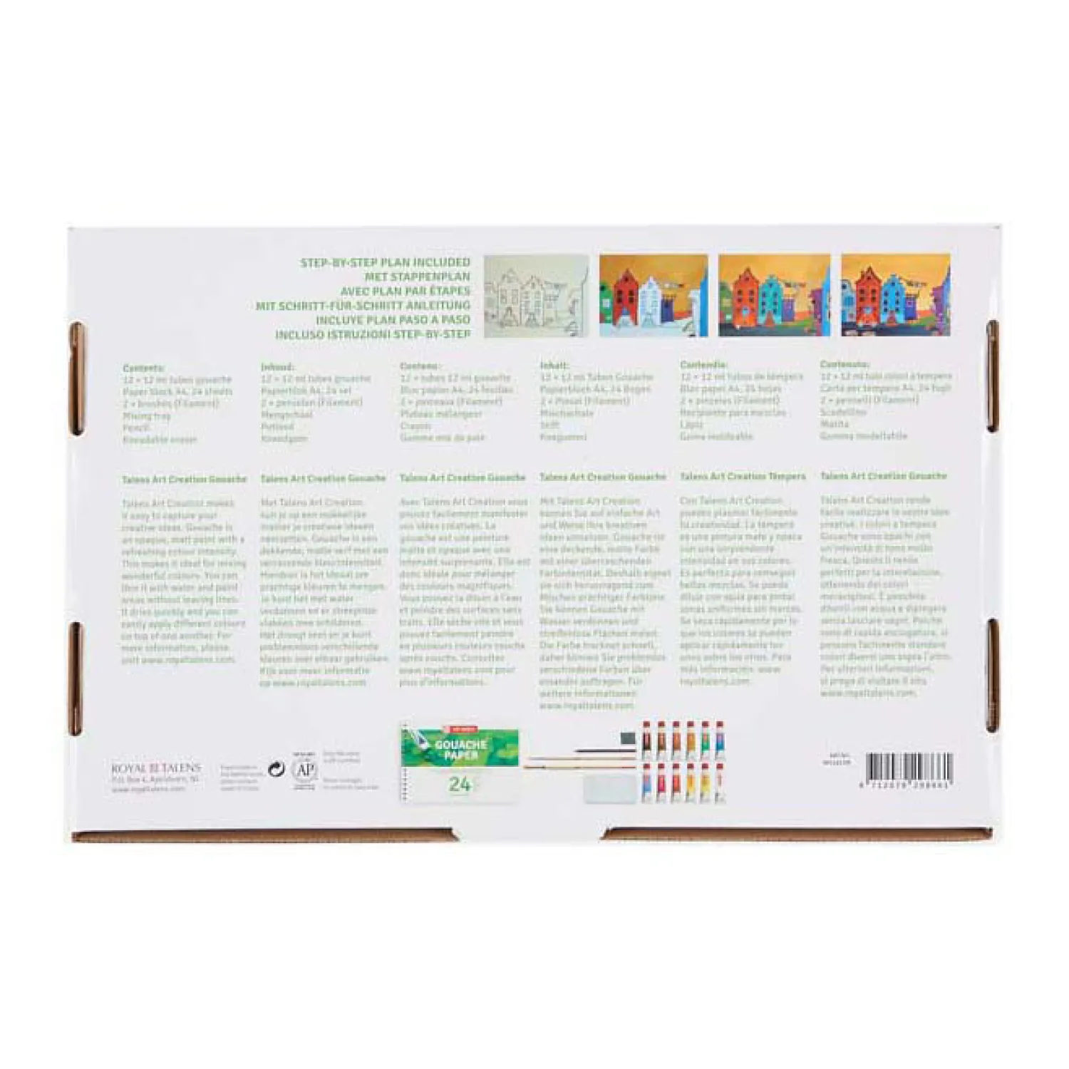 Art Creation Gouache Combiset 12x12ml>Talens Best