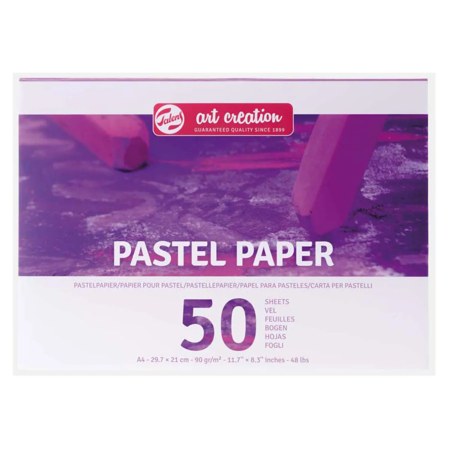 Art Creation Pastelpapier A4 100 G 50 Vellen>Talens Hot