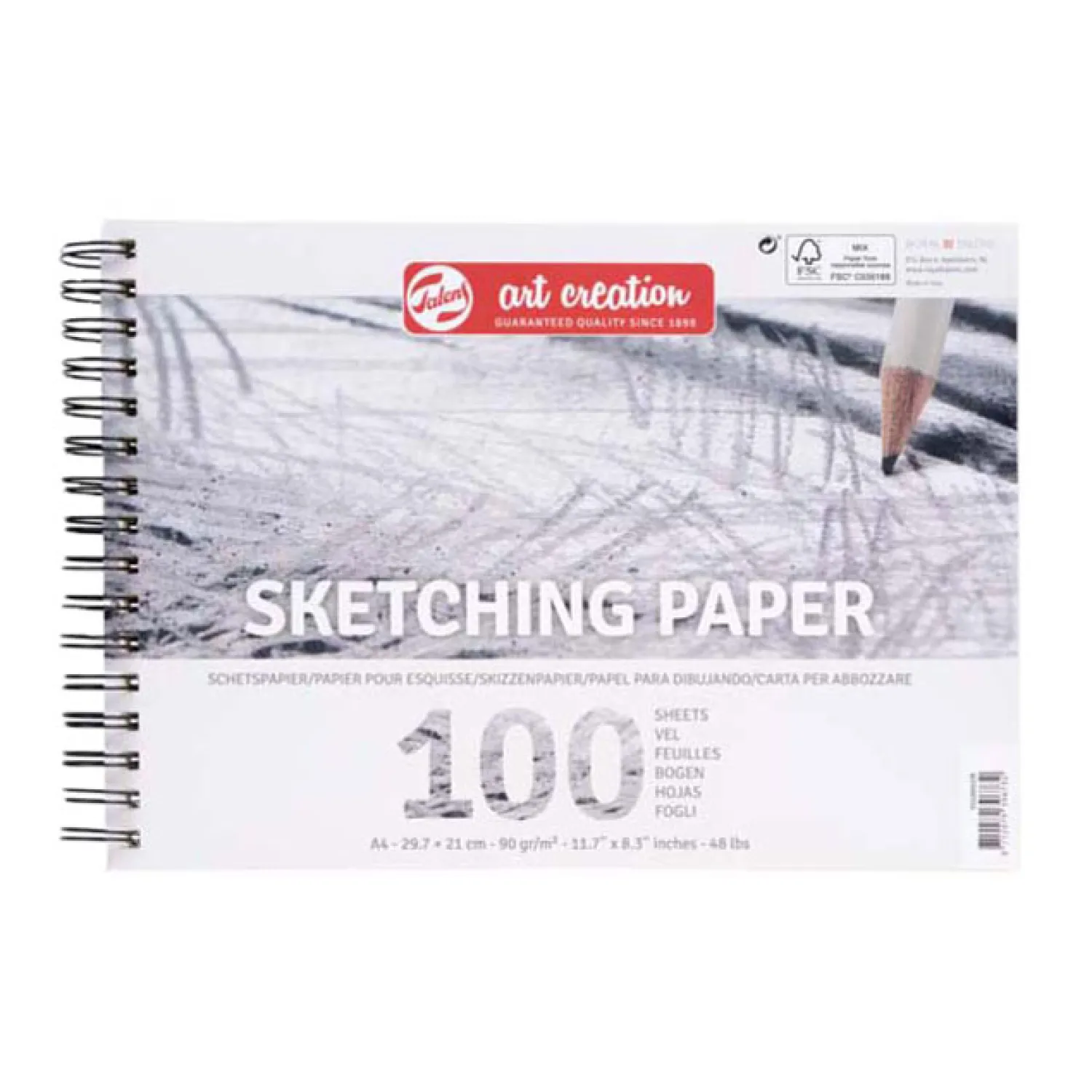 Art Creation Schetspapier 29,7x21cm 90G 100 Vellen>Talens Online