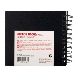 Art Creation Schetsboek Spiraal 15x15cm 110 G 80V-Talens Outlet