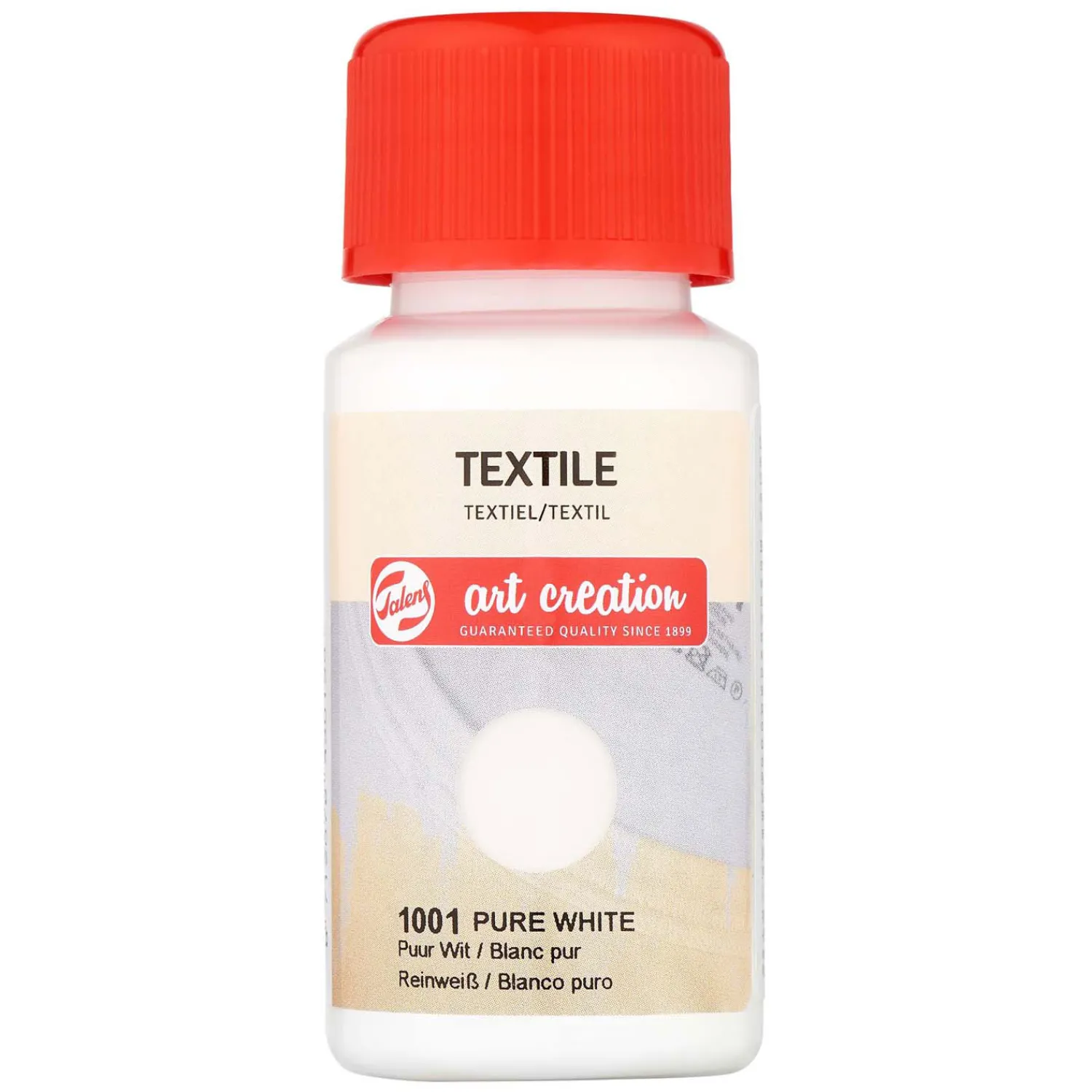 Art Creation Textiel Fles 50ml Puurwit 1001-Talens