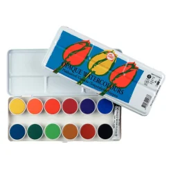 Dekkende Aquarelverf Set 30Mp12-Talens Clearance
