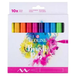 Ecoline Brush Pen, 10st.-Talens Best