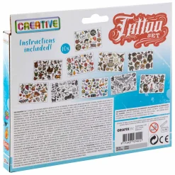 Tattoo Set Blauw-Grafix