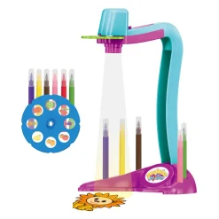 Teken Projector Blauw Paars, 11dlg.>