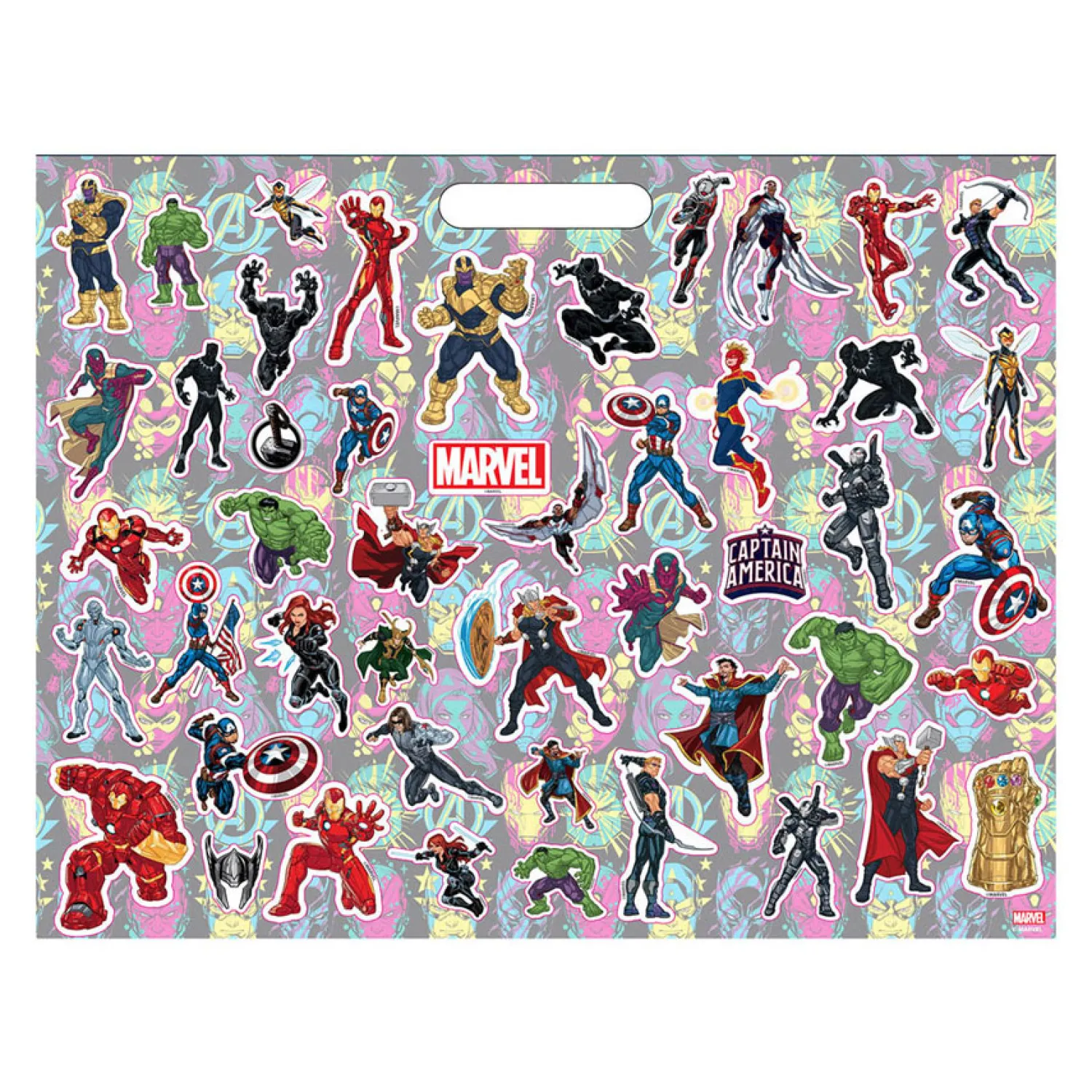 Tekenblok Avengers met Stickers en 3 Krijtjes, 40 Vellen> Discount