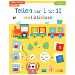 Deltas Tellen van 1 Tot 10 met Stickers (5-6 j.) Sale