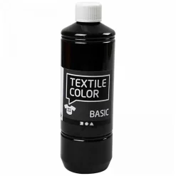Textielverf - Primaire kleuren, 5x500ml-Creativ Company Sale