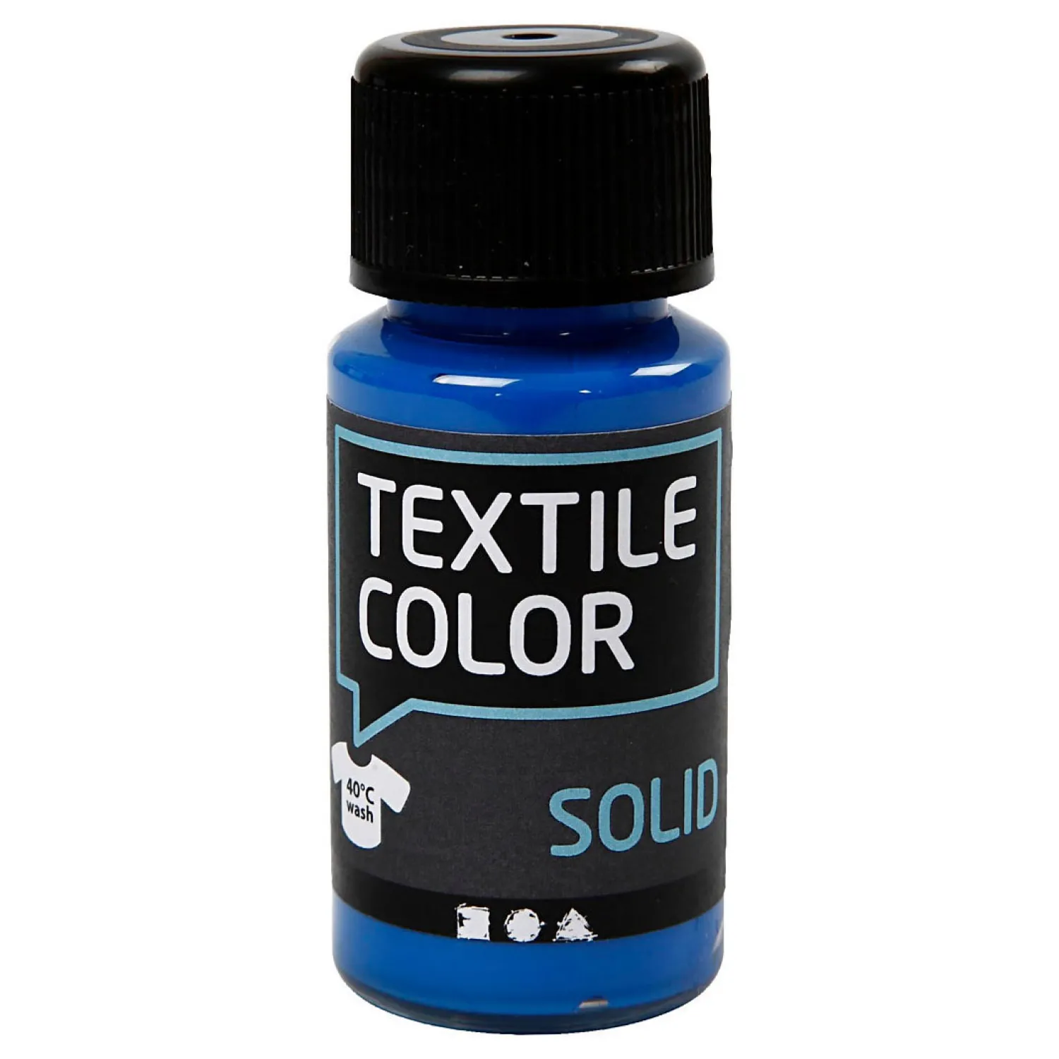 Creativ Company Textile Color Dekkende Textielverf - Briljant Blauw, 50ml Best