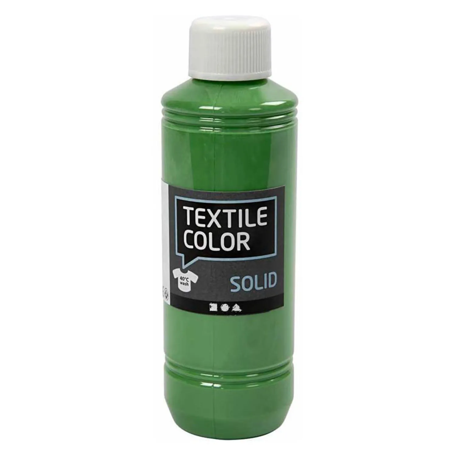 Textile Color Dekkende Textielverf - Brilliant Groen, 250ml-Creativ Company Best