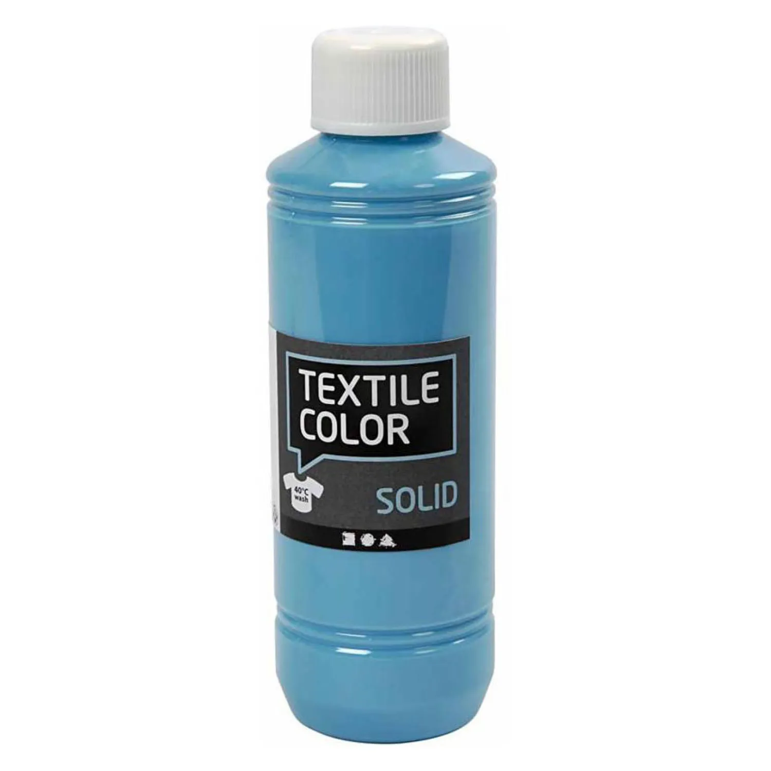 Textile Color Dekkende Textielverf - Turquoise Blauw, 250ml-Creativ Company