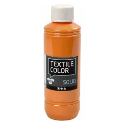 Textile Color Dekkende Textielverf - Oranje, 250ml-Creativ Company Clearance
