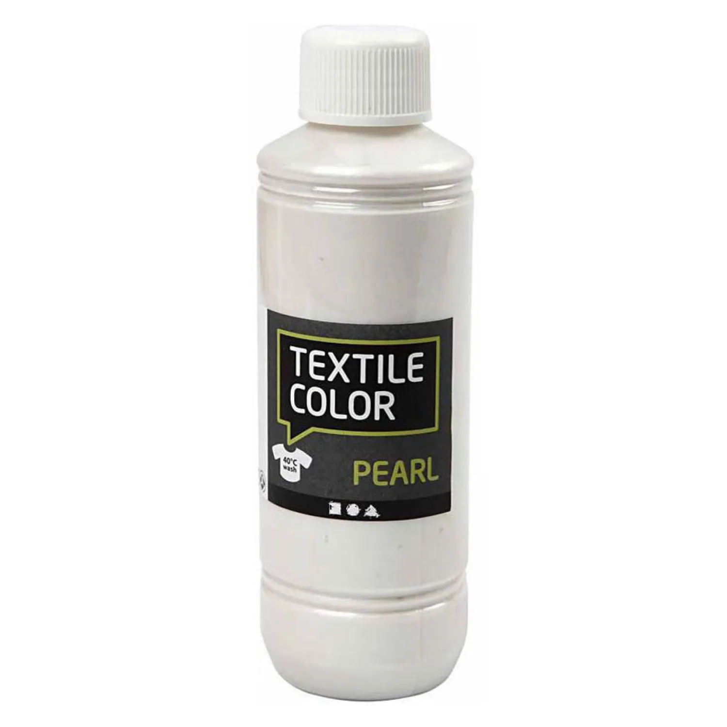 Creativ Company Textile Color Dekkende Textielverf - Base Parelmoer, 250ml Best