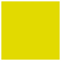 Creativ Company Textile Color Dekkende Textielverf - Neon Geel, 50ml Best