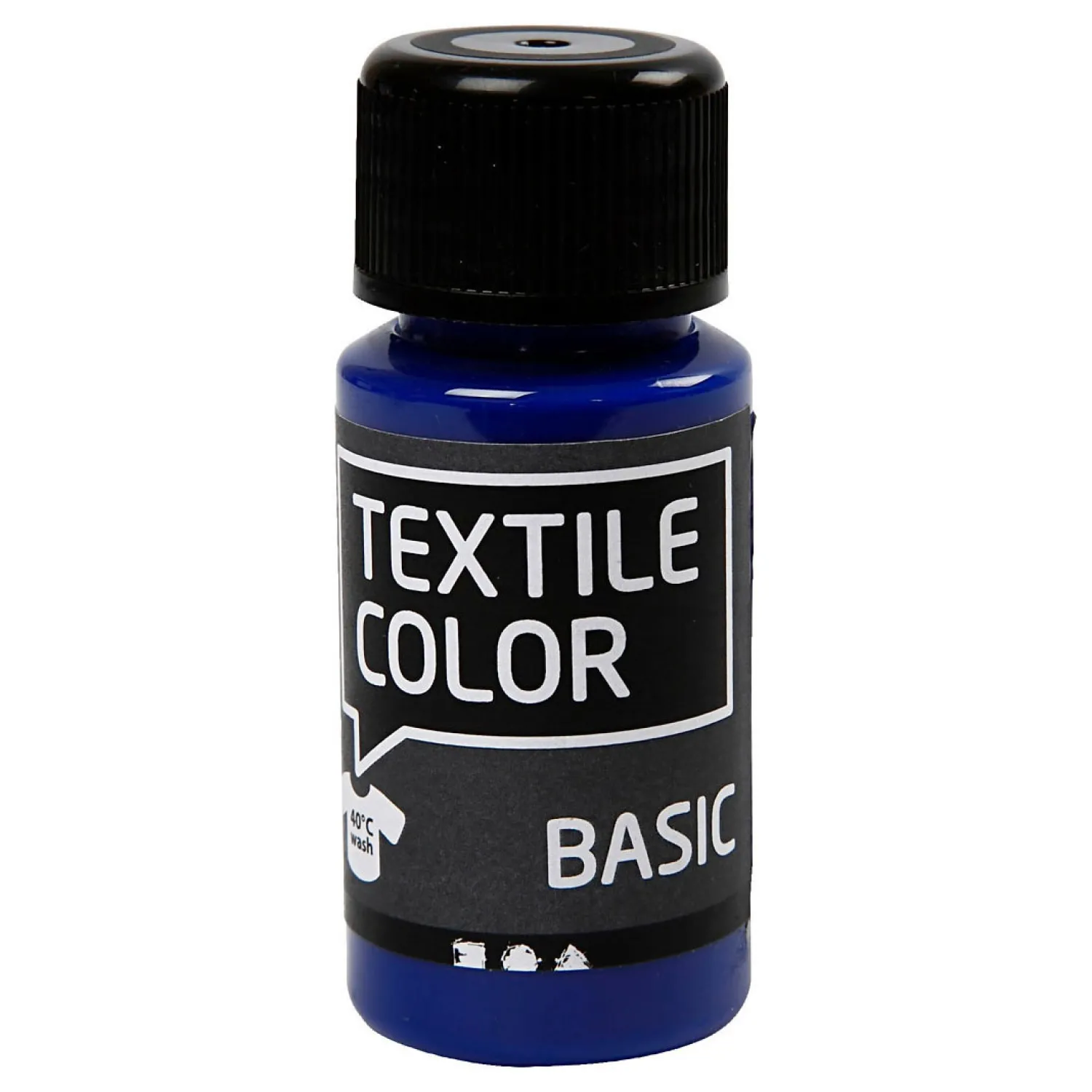 Textile Color Semi-dekkende Textielverf - Primair Blauw, 50ml-Creativ Company Online