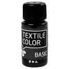 Textile Color Semi-dekkende Textielverf - Zwart, 50ml-Creativ Company Online