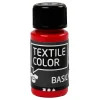 Creativ Company Textile Color Semi-dekkende Textielverf - Primair Rood, 50ml Sale