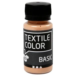 Textile Color Semi-dekkende Textielverf - Licht Beige, 50ml>Creativ Company