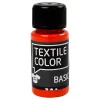 Textile Color Semi-dekkende Textielverf - Oranje, 50ml>Creativ Company Outlet